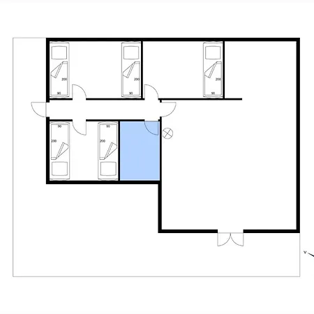 Feriehus 1308 Aakirkeby - Fyrreklyngen 5 *